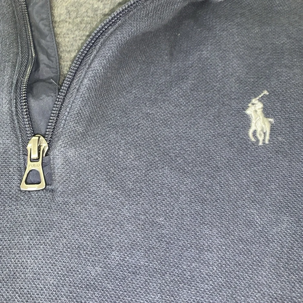 Polo Ralph Lauren Hybrid Quarter-Zip Hoodie & Cargo Jogger Tracksuit - Navy Blue